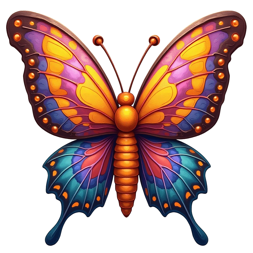 Vibrant Butterfly